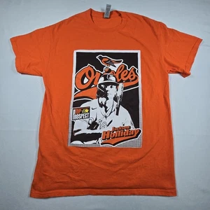 Baltimore Orioles Jackson Holliday Debut T Shirt Orange Tee Mens Medium - Picture 1 of 8