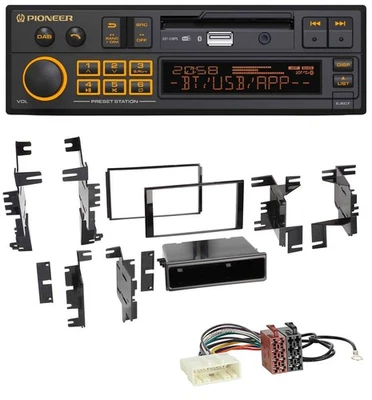 Pioneer DAB MP3 USB Bluetooth Autoradio für Nissan Navara NV NV200 (ab 12) - Bild 1 von 4