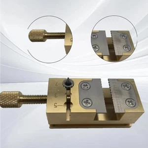 Watch Repair Tool Holder Watchmaker Lightweight Portable Wheel Vice Clamp Tools - Imagen 1 de 9