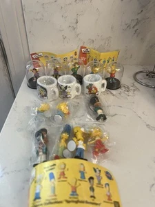 VTG Lot of 15 The Simpsons Mini Figures Bobble Heads Mugs Domes Tomy Yujin Dupes - Picture 1 of 4