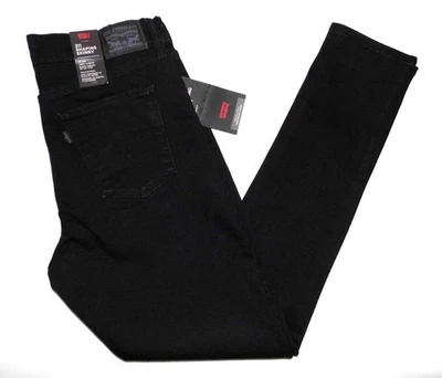 LEVI'S Women's NEW 311 Shaping Skinny Fit Jeans 33"W x 32"L Size 14 Black Denim - Image 1 of 4