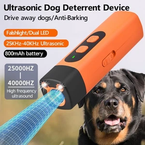 Dispositivo ultrasónico antiladridos con control de ladridos para perros repelente entrenador al aire libre - Imagen 1 de 18