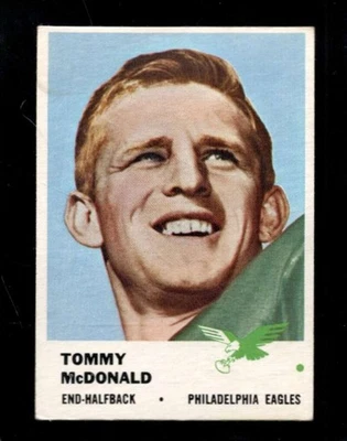 1961 Fleer #51 Tommy McDonald EX Eagles HOF *X118906 - Image 1 of 2