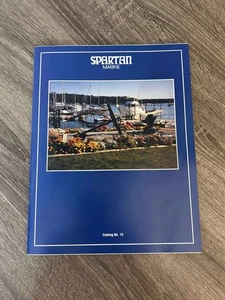 VINTAGE SPARTAN MARINE BOOT HÄNDLER VERKAUFSPROSPEKT FISCHER KREUZER - Bild 1 von 2