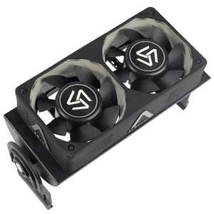 For Alseye   cooling   cooling 4 pin temperature control dual fan #xh - Picture 1 of 3