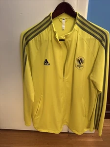Adidas MLS Nashville SC Giacca Inno Giallo FS9773 Uomo XL - Foto 1 di 6