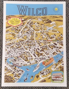 Wilco With Horsegirl Numbered Poster 2023 Capitol Theater - Picture 1 of 2