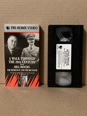 A WALK THRU THE 20TH CENTURY-THE DEMOCRAT AND THE DICTATOR-VHS W/BILL MOYERS Foto 1 de 4