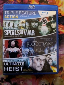 Triple Feature Spoils Of War/Blood Rayne/Ultimate Heist Blu Ray - Bild 1 von 4