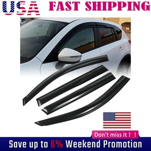 Protectores de lluvia para visera de ventana estilo Mugen para Toyota Rav4 2006-2012 - Imagen 1 de 15