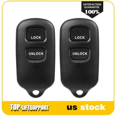 Llavero de coche remoto 2 piezas apto para Toyota Tacoma 3,4 L 2000 2001 2002-2004 nuevo Foto 1 de 4