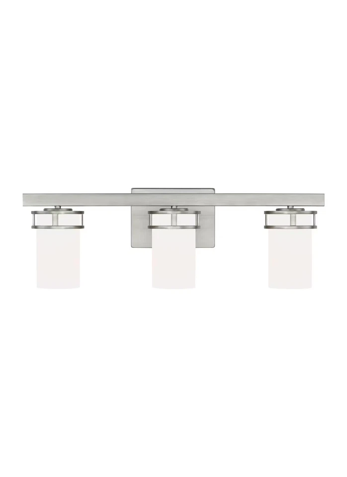 Robie 3-Light Bathroom Vanity Light in Brushed Nickel - Image 1 of 1