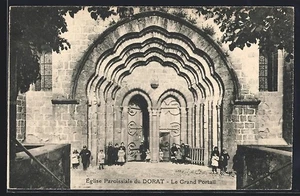 CPA Le Dorat, Église Paroissiale, Le Grand Portail - Picture 1 of 2