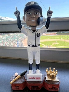Detroit Tigers Miguel Cabrera, Miggy #24 Milestones Bobblehead, June '23 MLB New - Picture 1 of 9