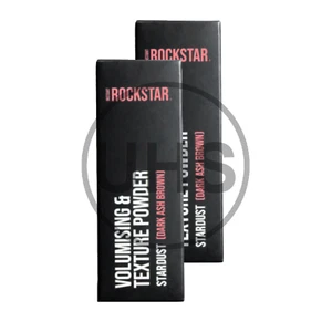 2 x Instant Rockstar Stardust Volumising & Texture Powder 50 ml | Dark Ash Brown - Picture 1 of 2