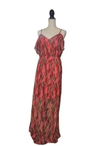 Charming Charlie Colorful Leaf Dress Off Shoulder Size Medium NEW - Picture 1 of 4