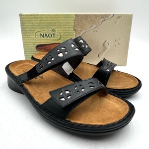 Naot CORNET Women's NEW Sandal Black EU Size 41 Regular (35115) - Picture 1 of 11