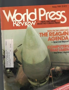 World Press Review May 1981 Ronald Reagan Shooting Computers that Learn - Imagen 1 de 1