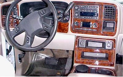 JUEGO DE MOLDURAS DE TABLERO DE MADERA INTERIOR CHEVROLET SUBURBAN LS LT Z71 03 04 05 2006 Foto 1 de 4