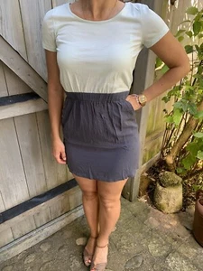 Vero Moda Sommer Kleid Mini Hippie Boho T-Shirt Top zu Stiefeln Tunika Gr. S - Bild 1 von 5