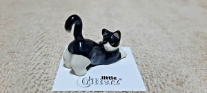 Little Crittz Katze Smoking Kätzchen ""Chessie"" Miniatur Figur Neu LC907 - Bild 1 von 8