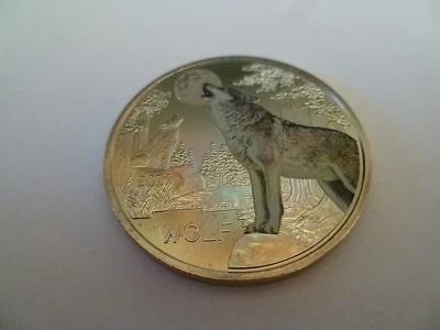 3 Euro AUTICHE COMMEMORATIVE 2017 - LOUP -- bel état - Photo 1/2