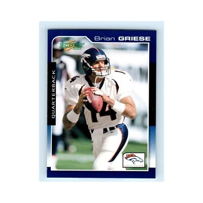 2000 Score #56 Brian Griese Denver Broncos Football Card - Image 1 of 2