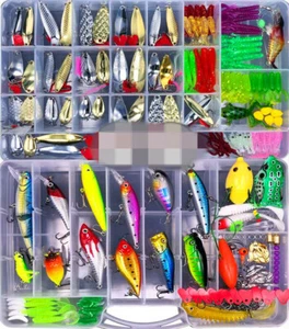 Fishing Tackle Box Full of 480 LURES & TONS OF FISHING ITEMS + Many More - Picture 1 of 8