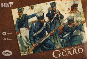 HAT 1:72 NAPOLEONIC FRENCH YOUNG GUARD KIT #8034 - Picture 1 of 2