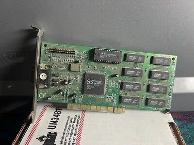 Vintage 1990s Sparkle S3 VIRGE/DX SP-325A 4MB PCI VGA Graphics Card - Image 1 of 4