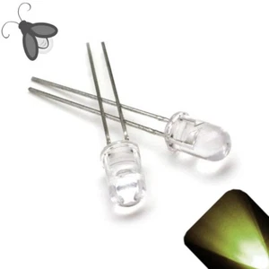 50 x LED 5mm Blanco Cálido Suave Respiración Desvanecimiento Super Brillante Pulso Luciérnaga Luz - Imagen 1 de 3