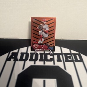 2023 Topps Update Zack Weiss Rookie Orange & Black Parallel #US196 Angels