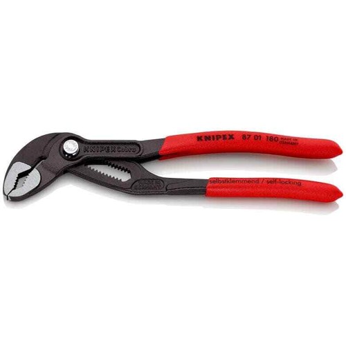 Knipex - 87 01 180 SBA - Pinza per pompa acqua Cobra Nom Len 7 1/4 di pollice - (Confezione da 1)-