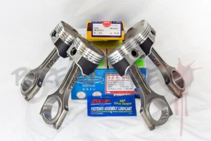 JDM D15B 92+ YCP 76mm Vitara Pistons NPR Rings Custom Length Rods ARP Combo - Picture 1 of 4