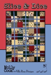 Slice & Dice Quiltmuster - ein Fat Quarter Quilt - Bild 1 von 2