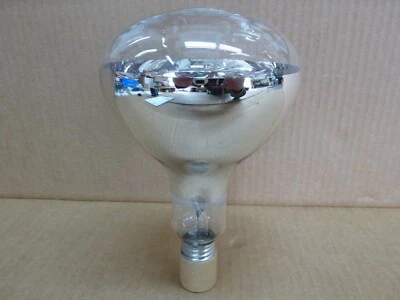 375 Watt R40 Hard Glass Clear Heat Lamp Light Bulbs - Image 1 of 4
