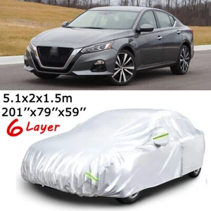 For Nissan Altima Sedan Full Car Cover WaterProof Sun Snow Rain Dust Resistant - Picture 1 of 12