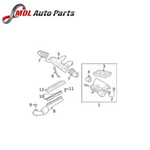 Land Rover Genuine Air Inlet Hose LR103573 Range Rover Sport 2014 - Picture 1 of 1