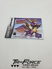 Spyro 2 Season of Flame GBA GameBoy Advance Booklet / Manual Only, Free shipping