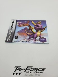 Spyro 2 Season of Flame GBA GameBoy Advance Booklet / Manual Only, Free shipping - Picture 1 of 1