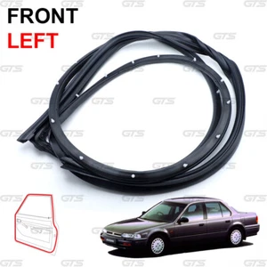 Front Lh Doors Seal Rubber Weatherstrip For Honda Accord Sedan '90 '93 - Picture 1 of 9