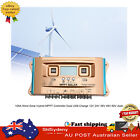 12V-60V 100A Mppt Dual Usb Charge Wind-Solar Hybrid System Controller Auto