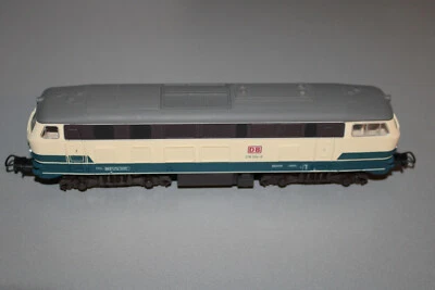 PIKO Diesel Locomotive Series 218 204-6 DB Blue/Beige Gauge H0 - Image 1 of 4