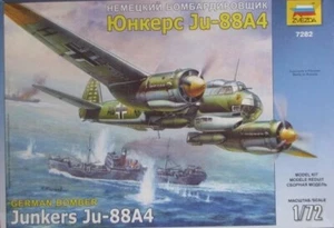 JUNKERS JU 88A-4 (JU88 A-4 trop, D-1) 1:72 ZVEZDA - Foto 1 di 1