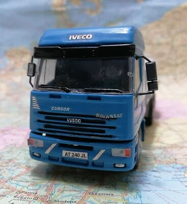 IVECO Eurostar Cursor - Vintage Camion Cisterna , Scala 1/43 Handmade Italy 1990 - Immagine 1 di 4