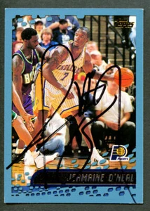 Jermaine O'Neal #18 signed autograph auto 2001-02 Topps Basketball Trading Card - Picture 1 of 1