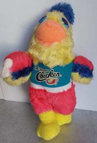 THE FAMOUS CHICKEN, 1989 SAN DIEGO PADRES MASCOT PLUSH. TCI INC. SOUVENIR Cover