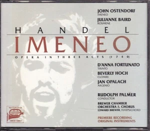 Handel: Imeneo - Rudolph Palmer (CD 1986, 2 Discs) DISC Only/NO CASE/Ships FREE - Imagen 1 de 1