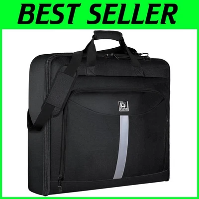 Waterproof Travel Hanging Clothes Bag for Men & Women – Suit Carrier with Strap - Image 1 of 4