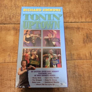 New Sealed Richard Simmons Tonin' Uptown Workout Upper Body VCR TAPE - Picture 1 of 6